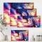 Designart - The Girl With The Glowing Hair - Modern Canvas Wall Art Print